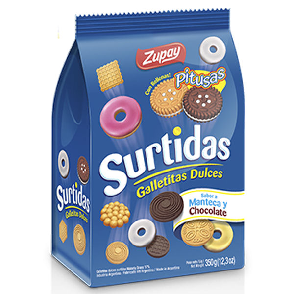 GALLETAS ZUPAY SURTIDAS